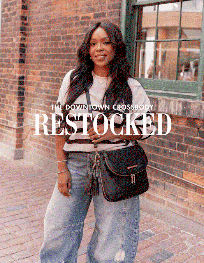 Restocked Downtown Crossbody