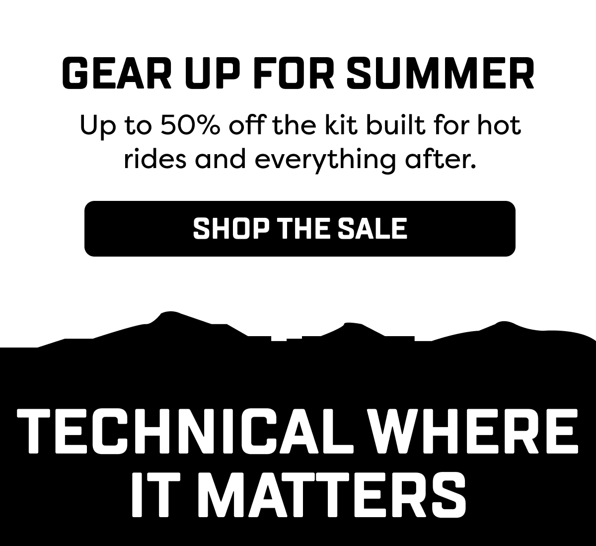 Gear up for summer