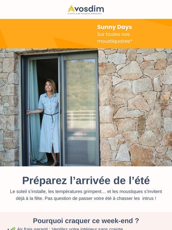 ☀️ Sunny Days : le beau temps arrive !