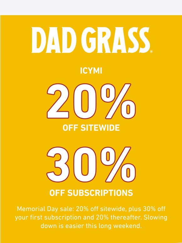20% off sitewide. The quiz tells you what to grab.