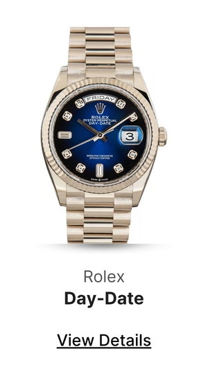 Pre-Owned Rolex Day-Date 36 Ref 128239 Blue Ombre Diamond Dial