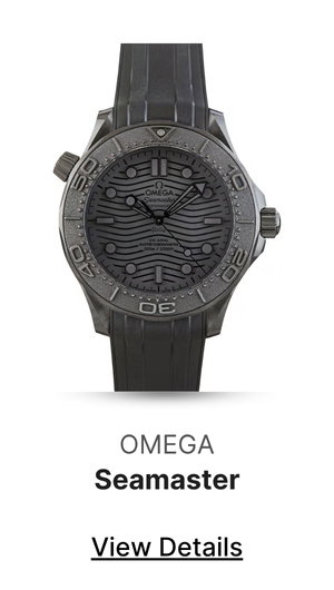 Used Omega Seamaster Ceramic Diver 300M Black