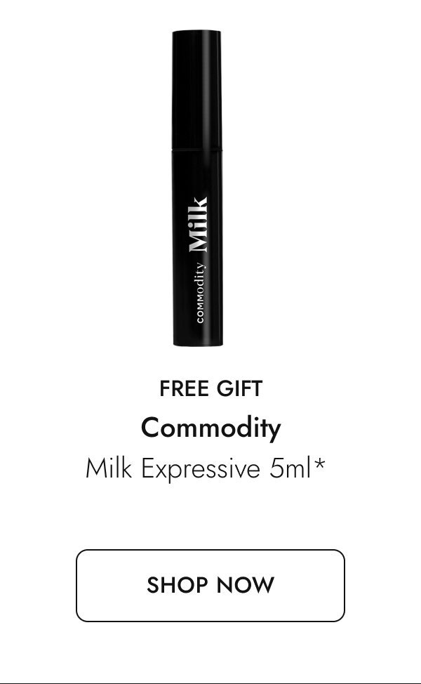 Commodity. Shop Now.