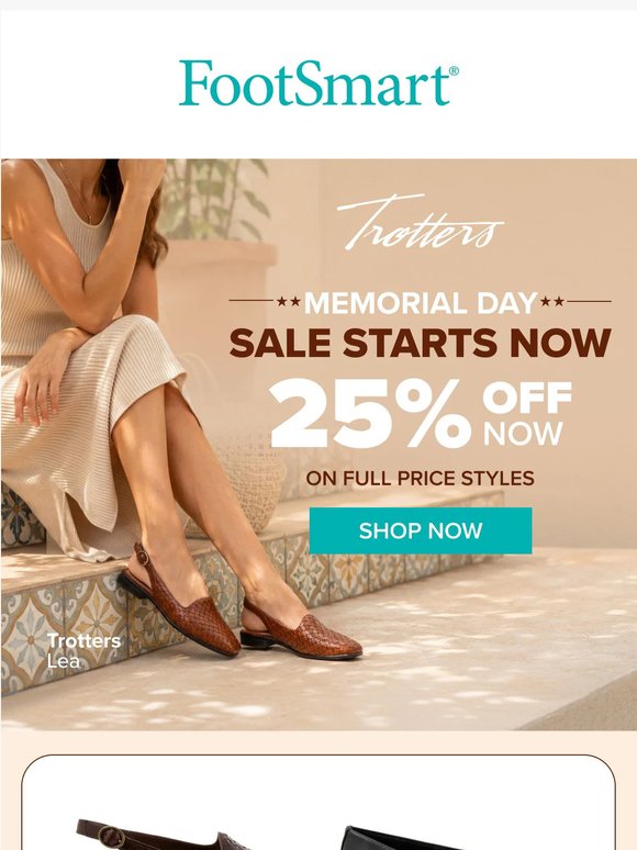 Trotters Styles Worth Stepping Into at 25% Off!
