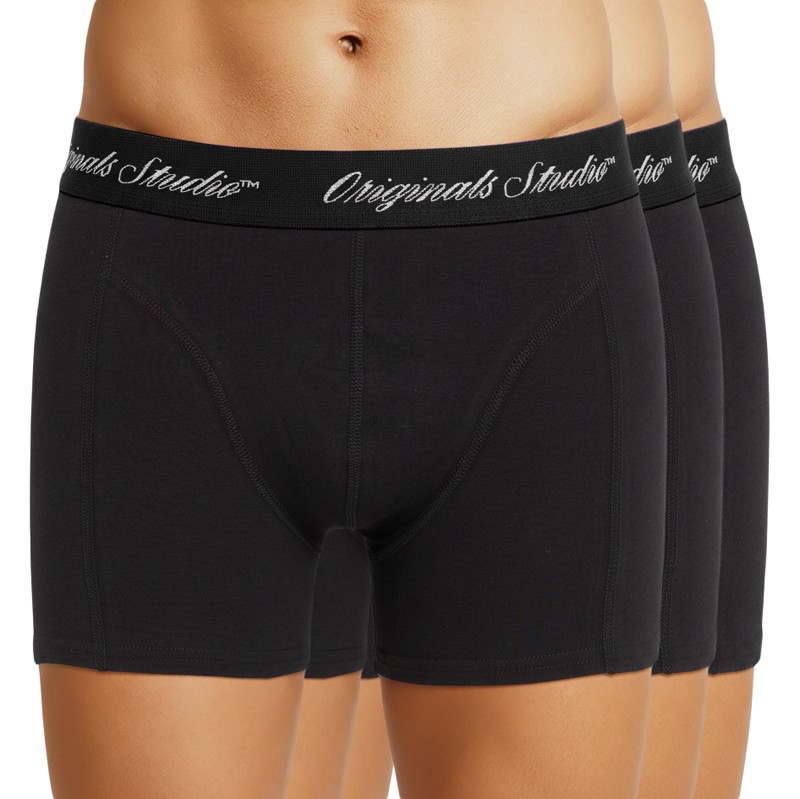 Image of Jack & Jones 3-er Set Trunks Schwarz