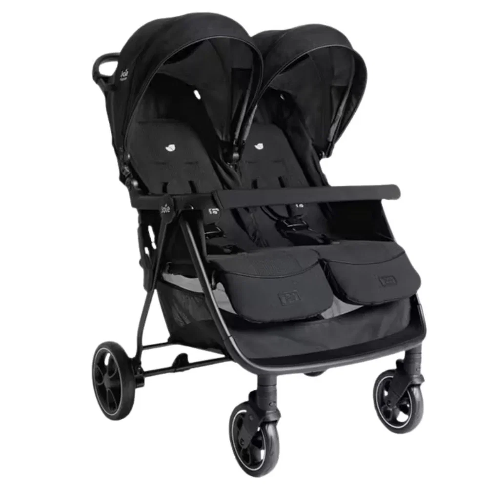 Image of Joie Signature Estrella Lightweight Twin Stroller - Eclipse