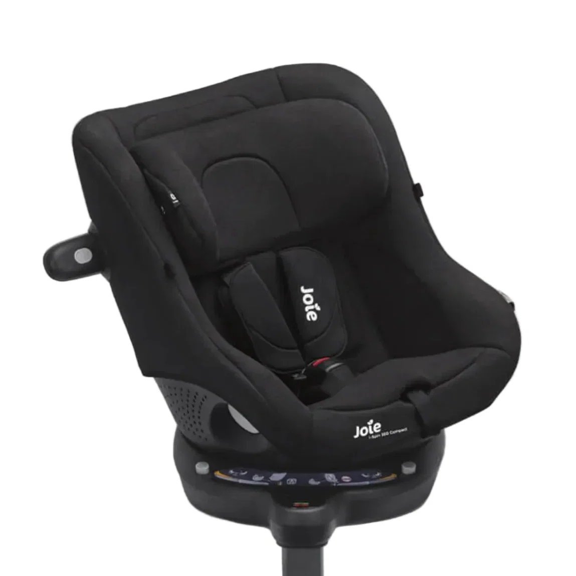Image of Joie i-Spin 360 Compact i-Size Rotating Car Seat 61–105cm, Raven