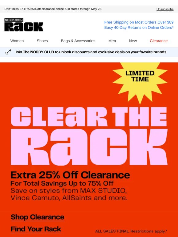 🛑 Save BIG on MAX STUDIO, Vince Camuto, AllSaints & more 🛑