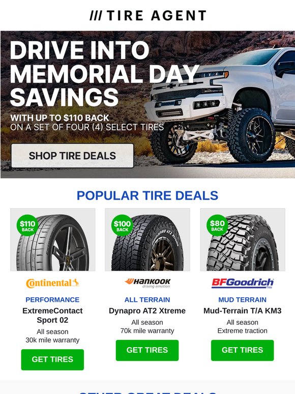 Memorial Day Savings Start Here 🇺🇸