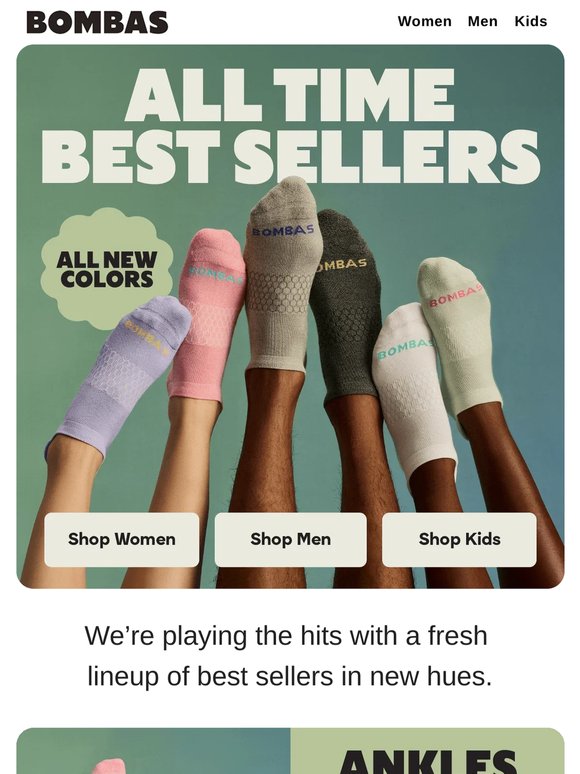 Best Sellers? In New Colors?