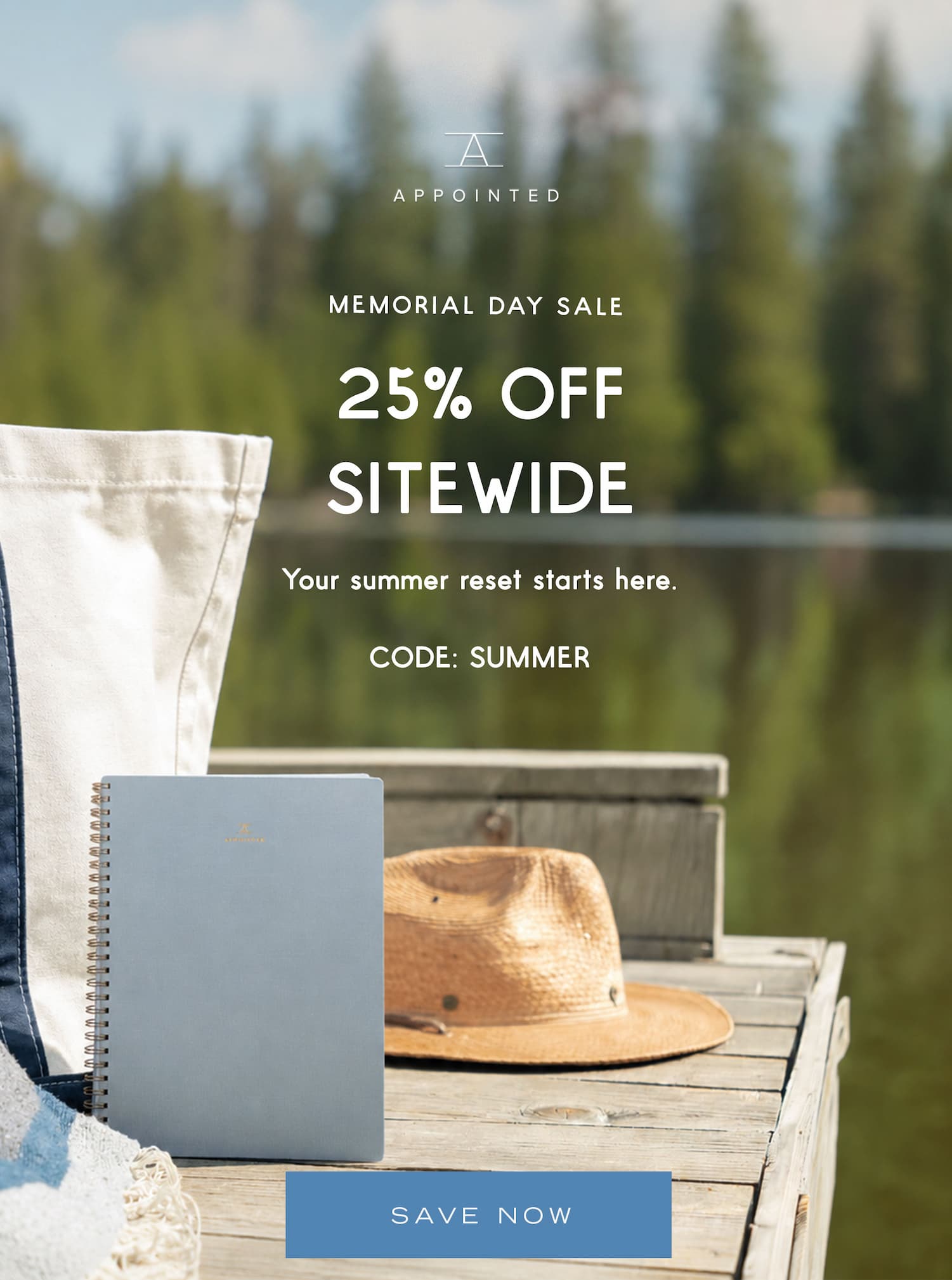 Save 25% Sitewide
