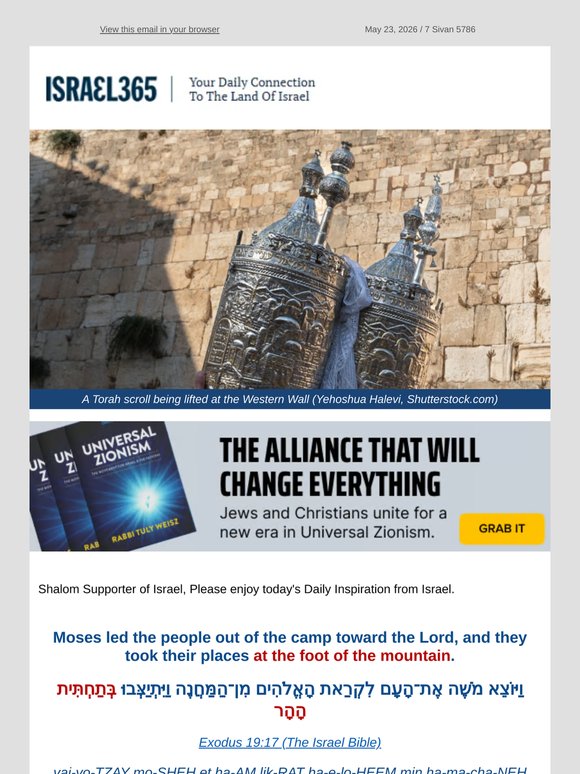 Mount Sinai: Willing Acceptance or Divine Compulsion?
