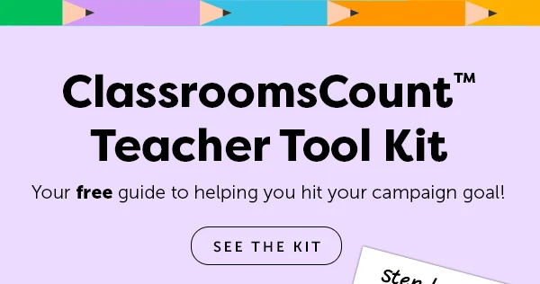 ClassroomsCount™ Teacher Tool Kit - SEE THE KIT
