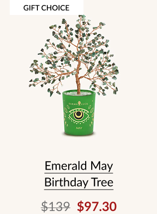 Emerald May Birthday tree