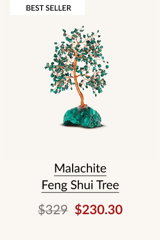 Malachite Feng Shui Tree