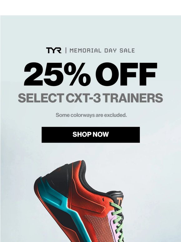 Select CXT-3 Trainers: Now 25% Off 🔥
