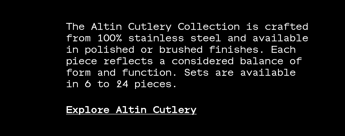 Altin Cutlery Collection