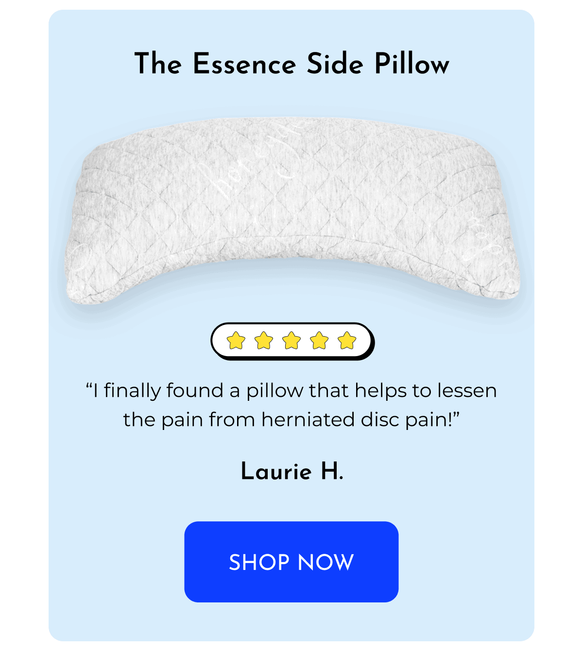 The Essence Side Pillow