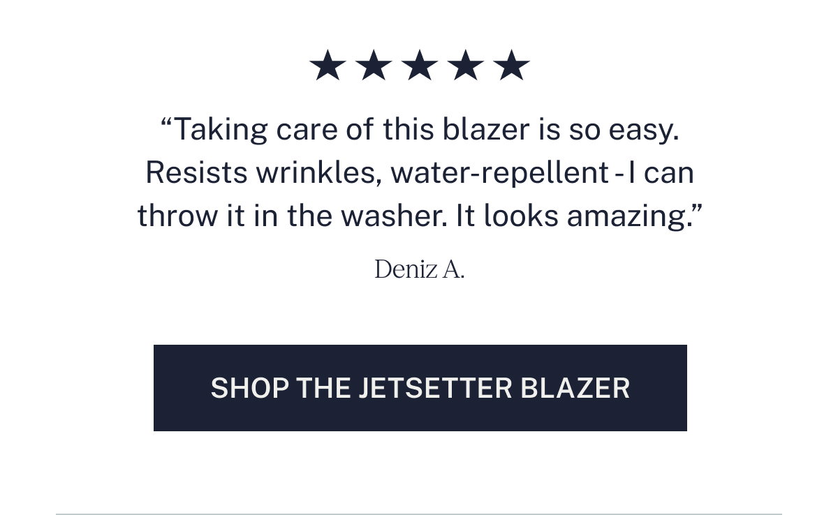 Shop the Jetsetter Blazer