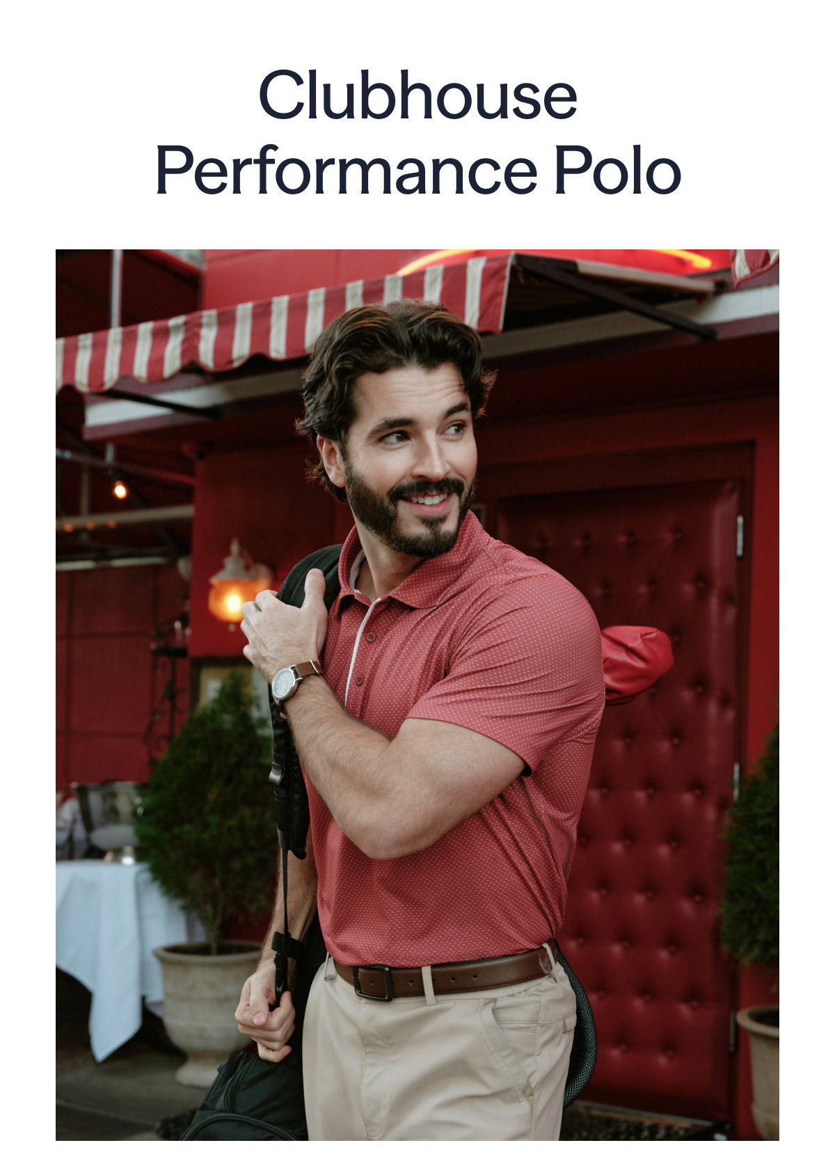 Clubhouse Performance Polo