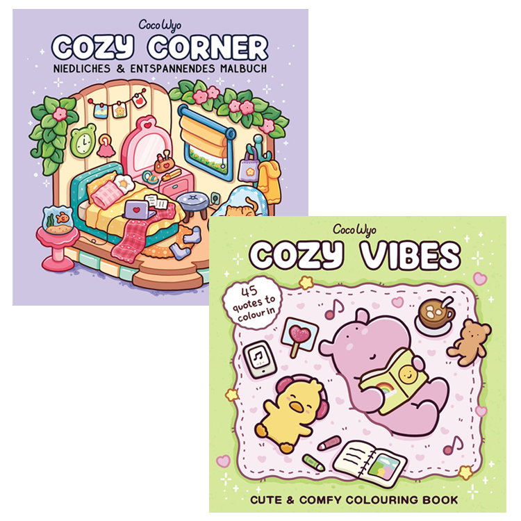Cozy Malbücher