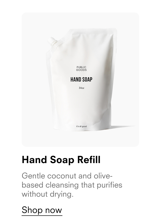 Hand soap refill