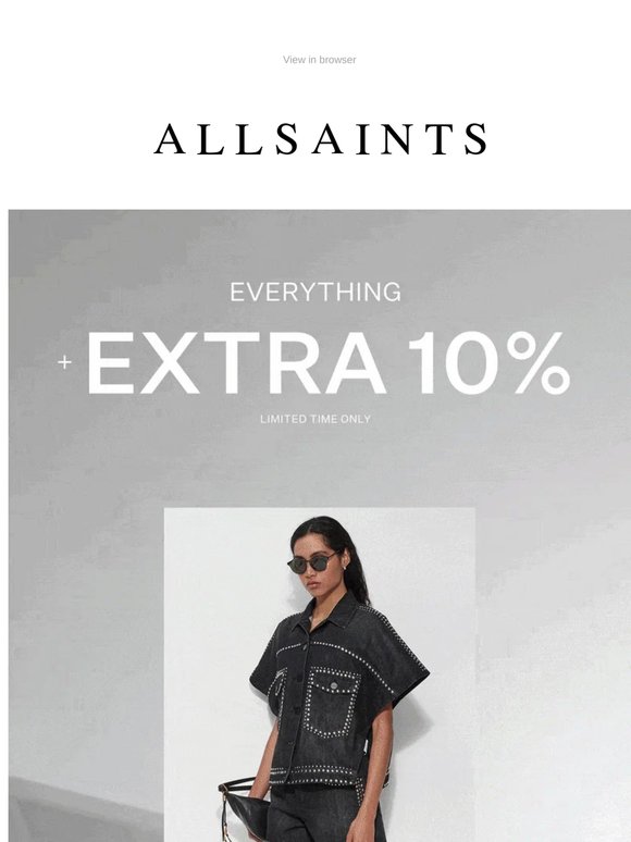 Up To 30% Off + Extra 10% Off
