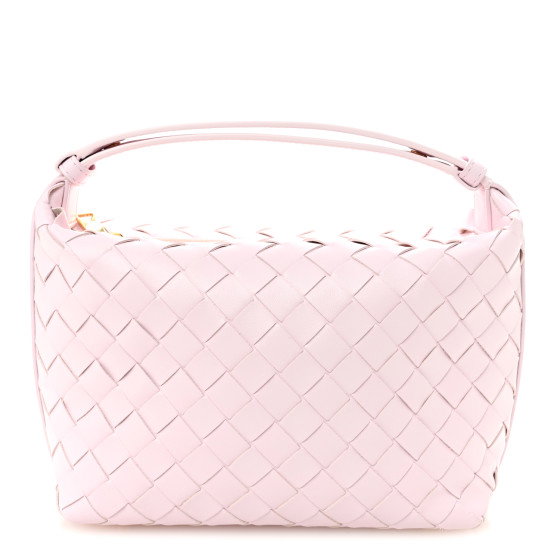BOTTEGA VENETA Calfskin Nappa Intrecciato Mini Wallace Bliss Washed
