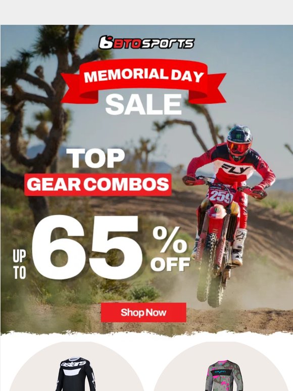 Top Gear Combos with Memorial Day Savings