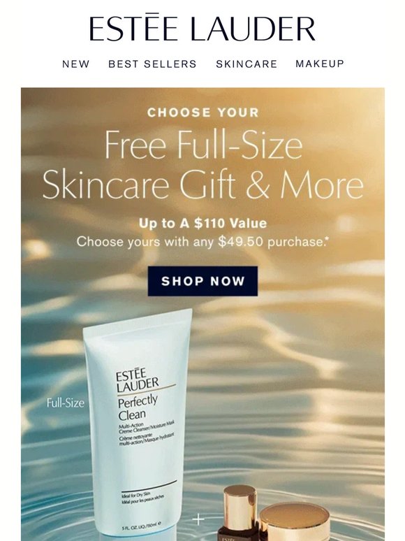 Sunny Days, Glowy Nights 🌙 Free Full-Size Skincare Gift & More, with your purchase.