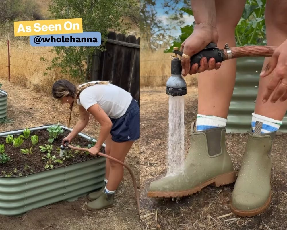 Khaki Bobbi Gumboot