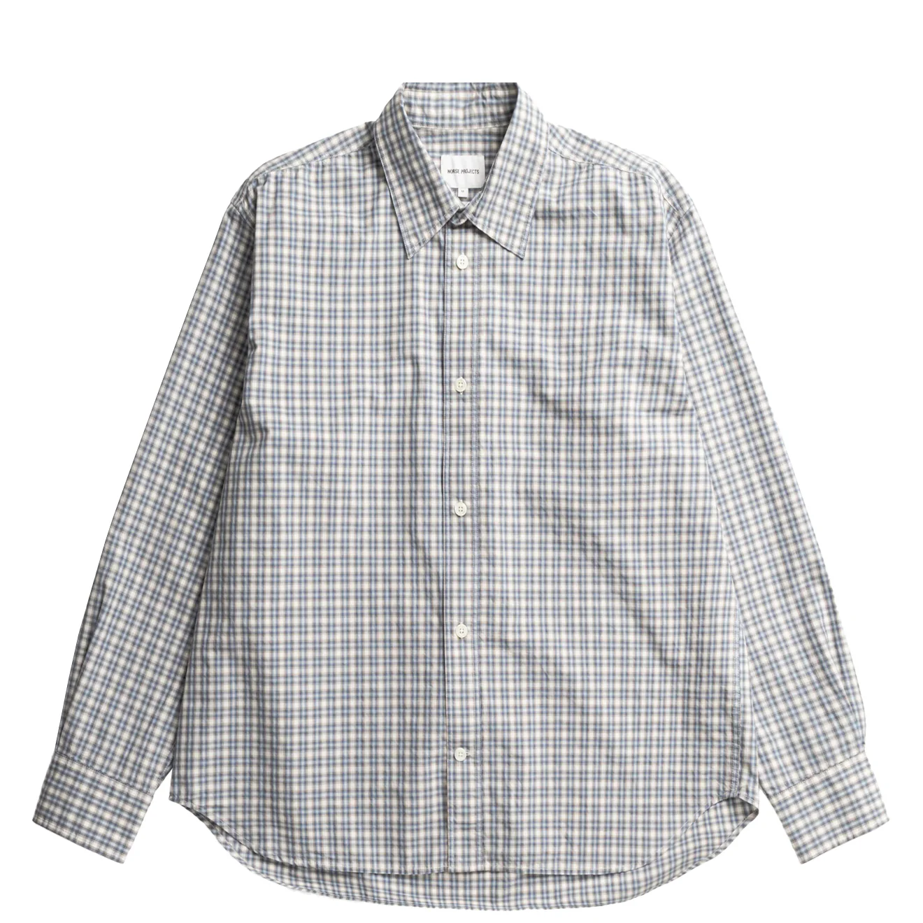 Image of Norse Projects Falster Fine Check Oversize Shirt
