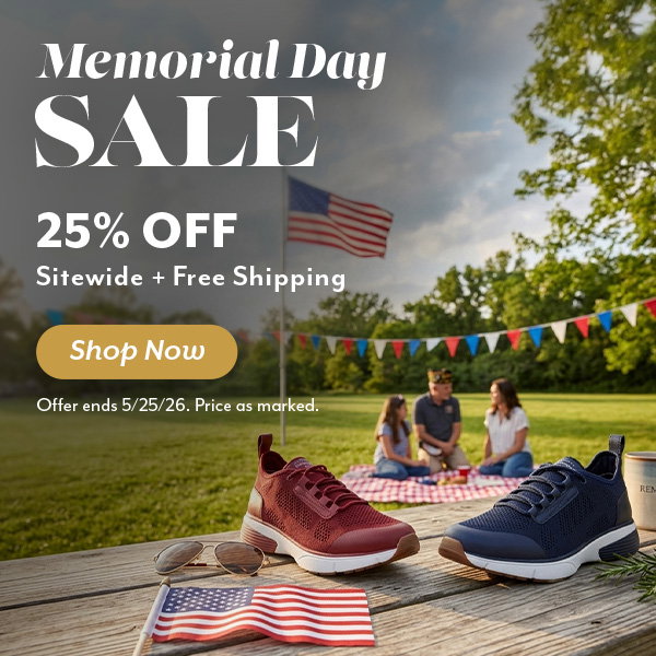Memorial Day Say - 25% Off Sitewide + Free Shipping