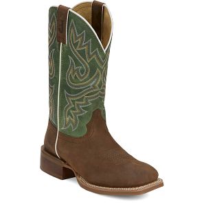 Little Sugar 11" Western Boot in Walnut (Brown).