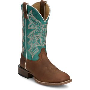 Miss Ellie 11" Western Boot in Rustic (Brown).