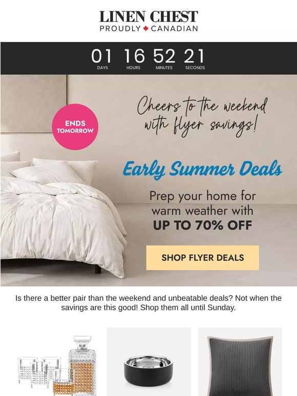 🌺Early Summer Deals End Tomorrow!