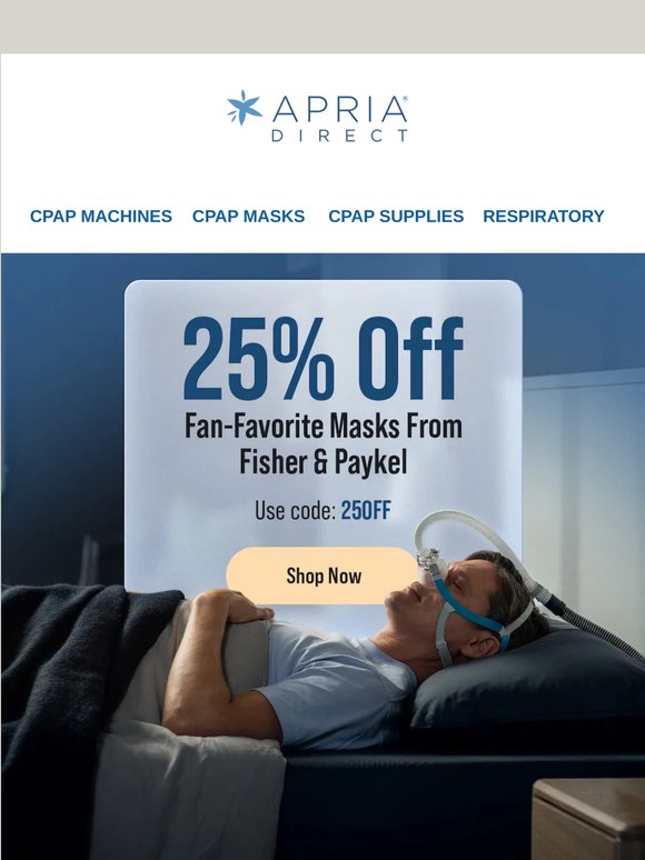 25% Off Fan-Favorite Masks