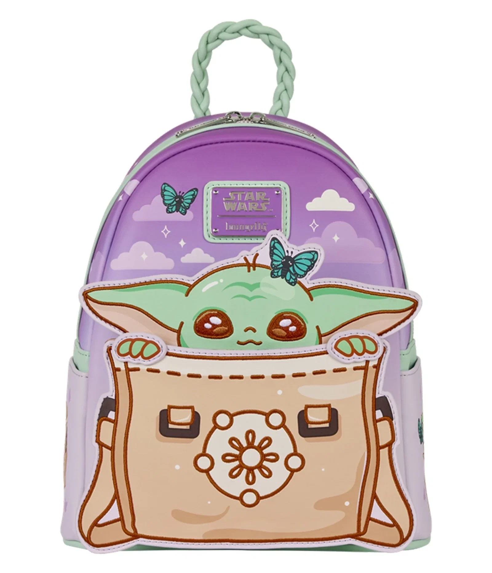 Image of Loungefly Star Wars Grogu Mini Backpack