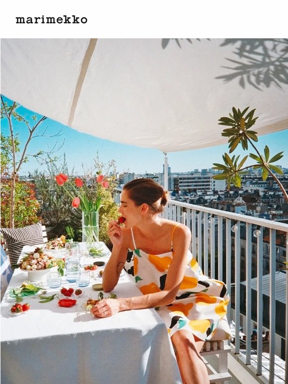 A chef’s outdoor table setting