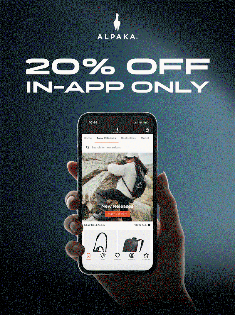 20% OFF in-app only 