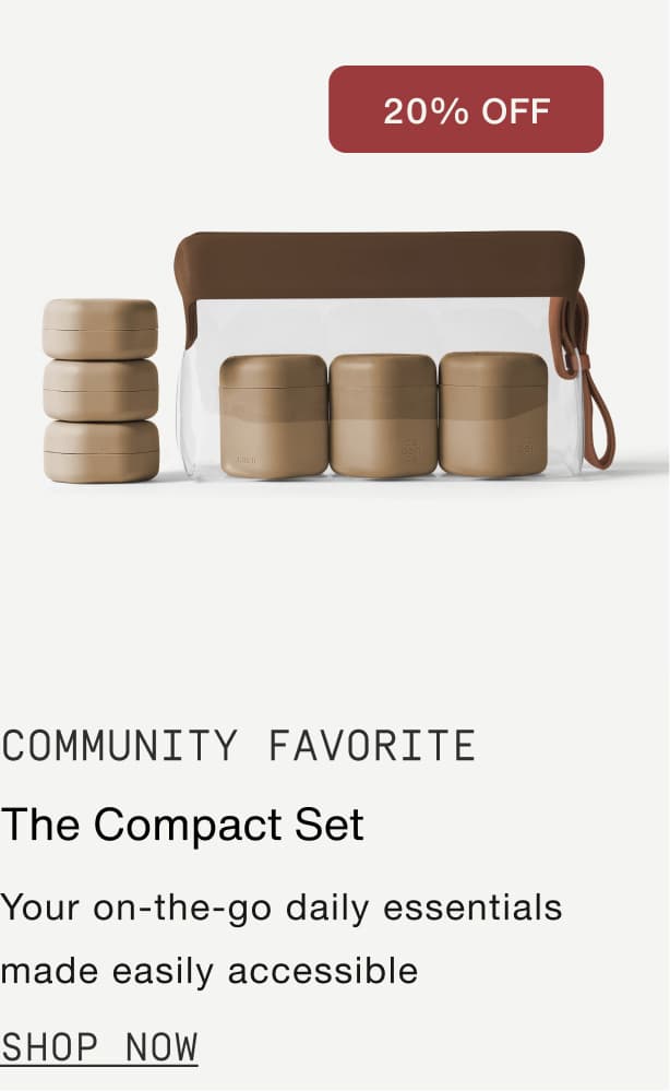 Click to shop The Compact set