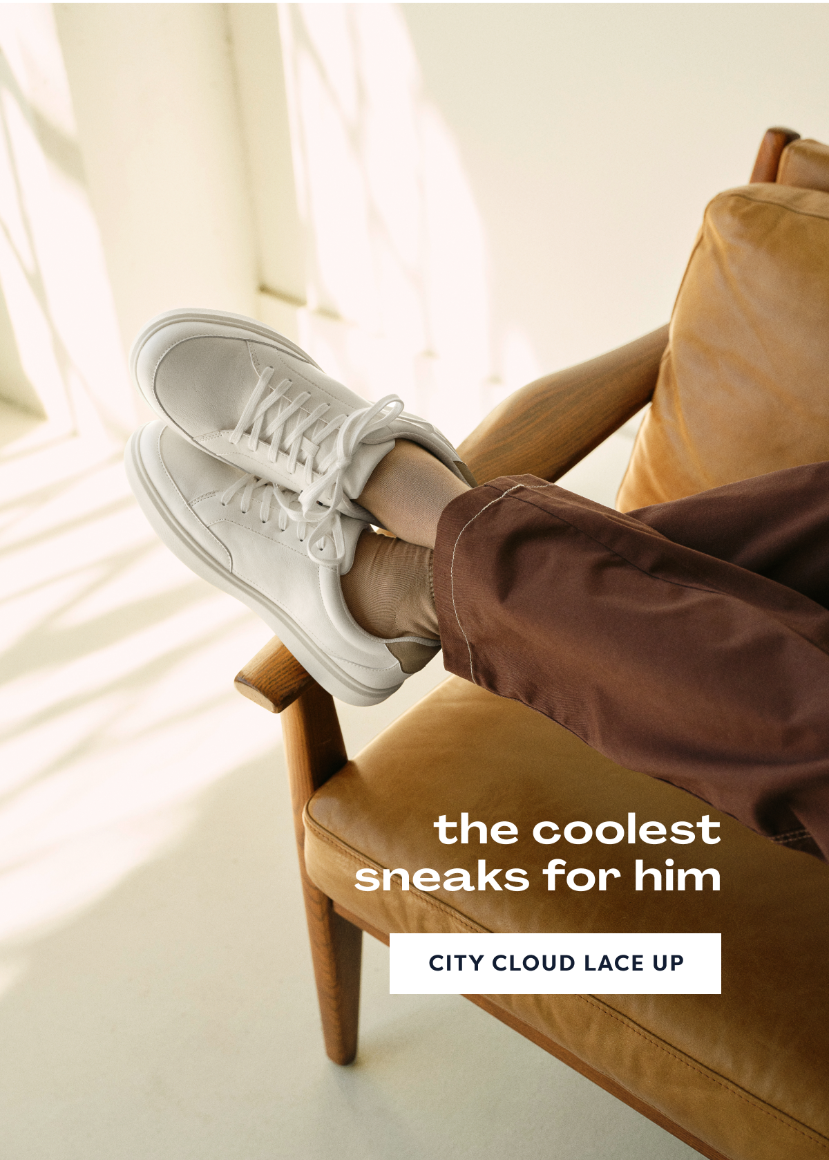 The Coolest Sneaks For Him | City Cloud Lace Up