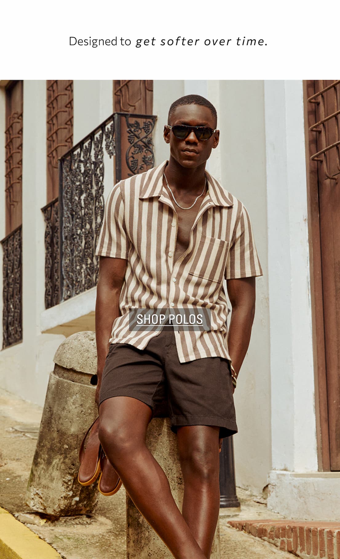 SHOP LINEN POLOS