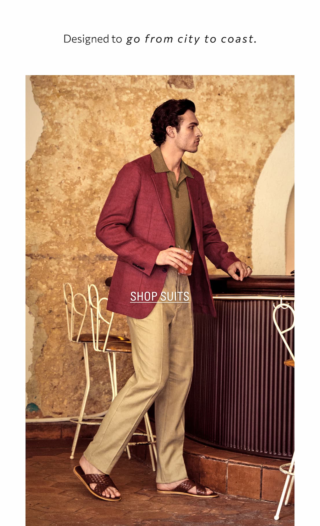 SHOP LINEN SUITS