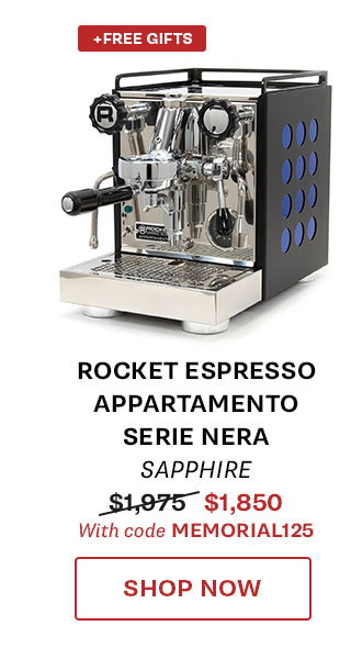 Rocket Espresso Appartamento Serie Nera in Sapphire