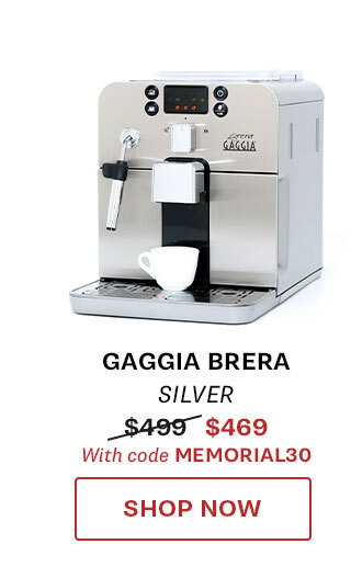 Gaggia Brera in Silver