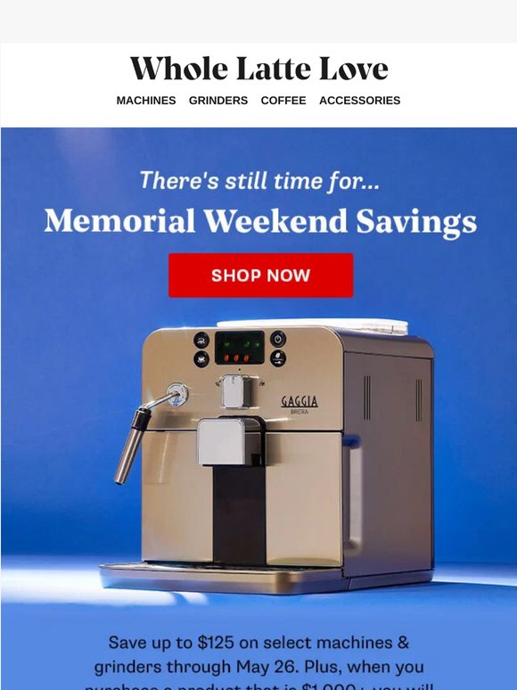 HUGE Memorial Day Savings