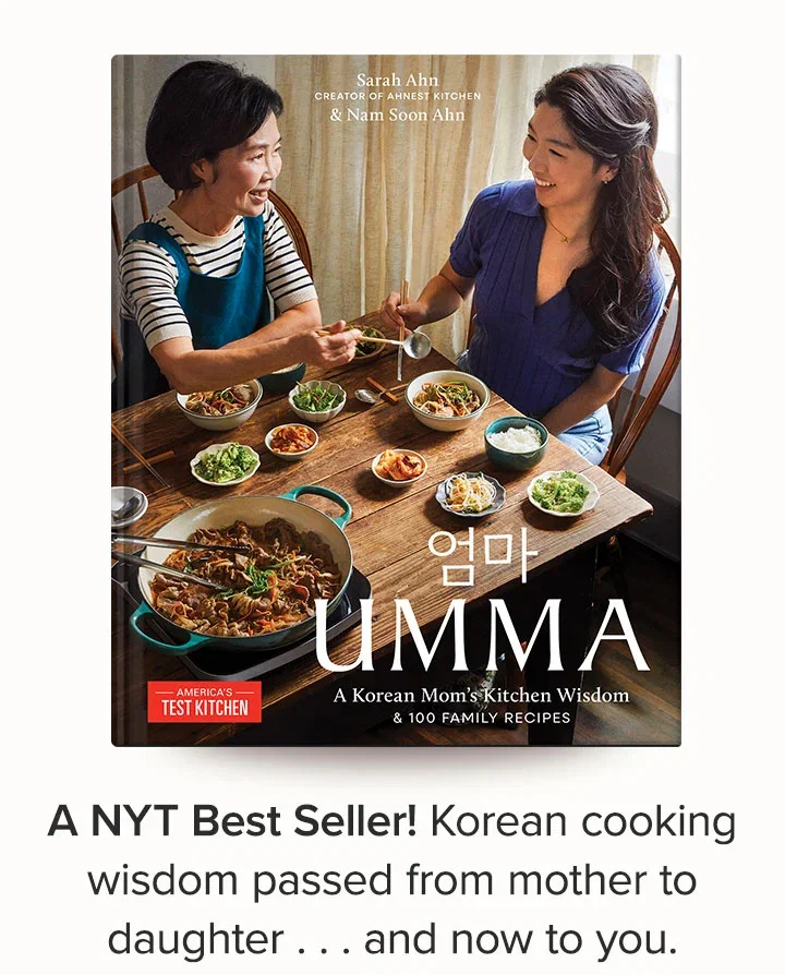 Umma. Korean cooking wisdom passed from mother to daughter . . .  and now to you.