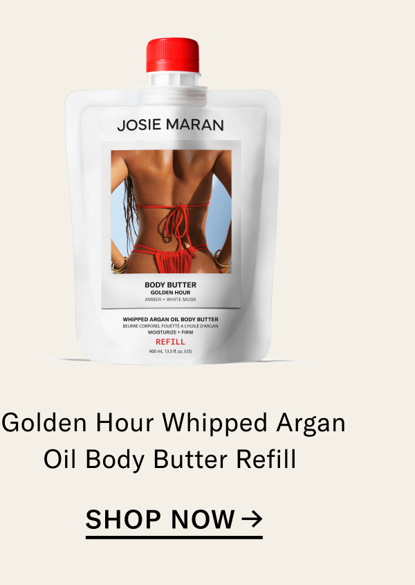 Whipped Argan Oil Body Butter Refill: Golden Hour