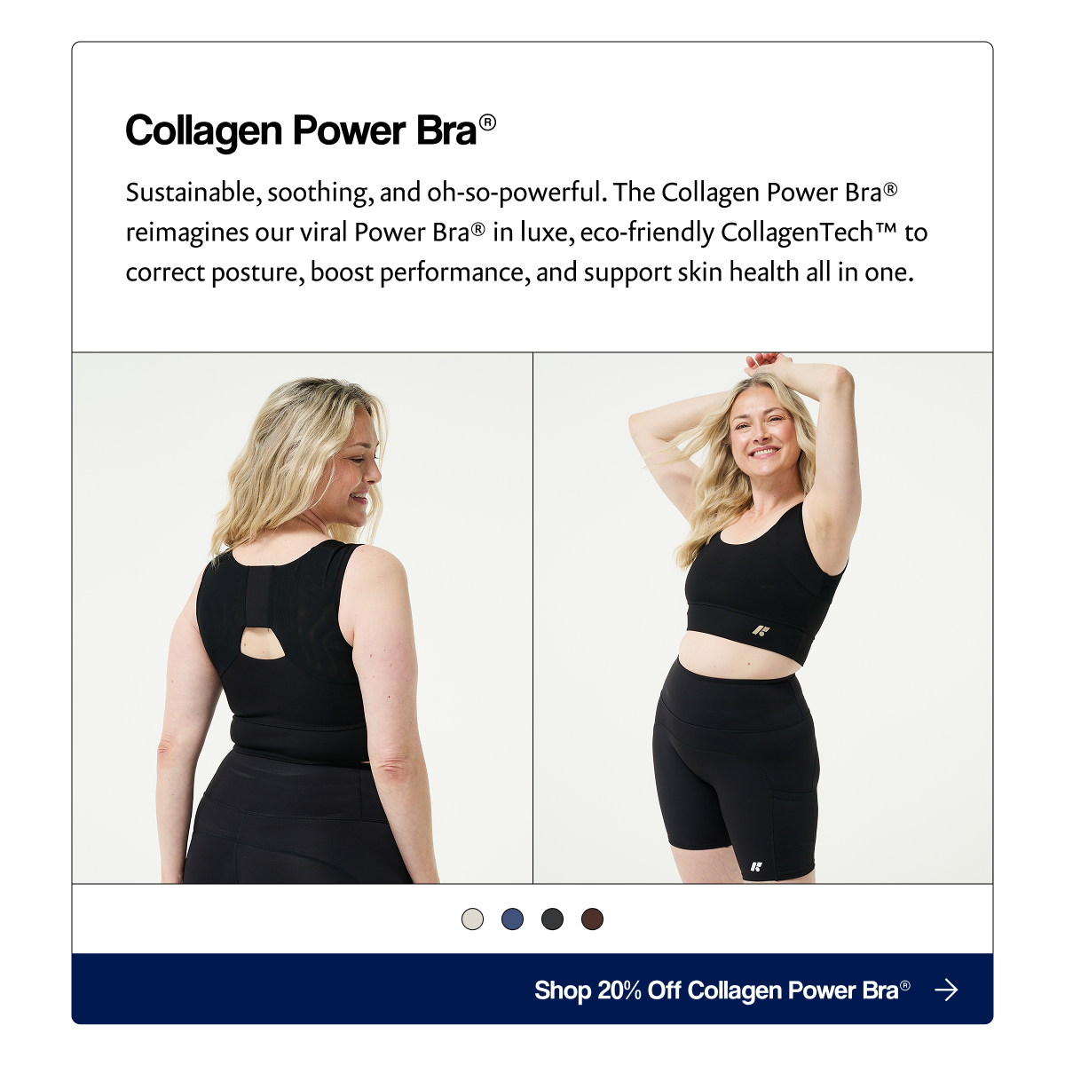 Shop 20% Off Collagen Power Bra®